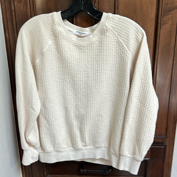 New without Tags: Perfectwhitetee Tom Waffle Weave Aheunken Sweatshirt size S - Picture 1 of 8